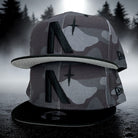 North Star - Camo Vize & Black New Era 9Fifty Snapback - Undervisor