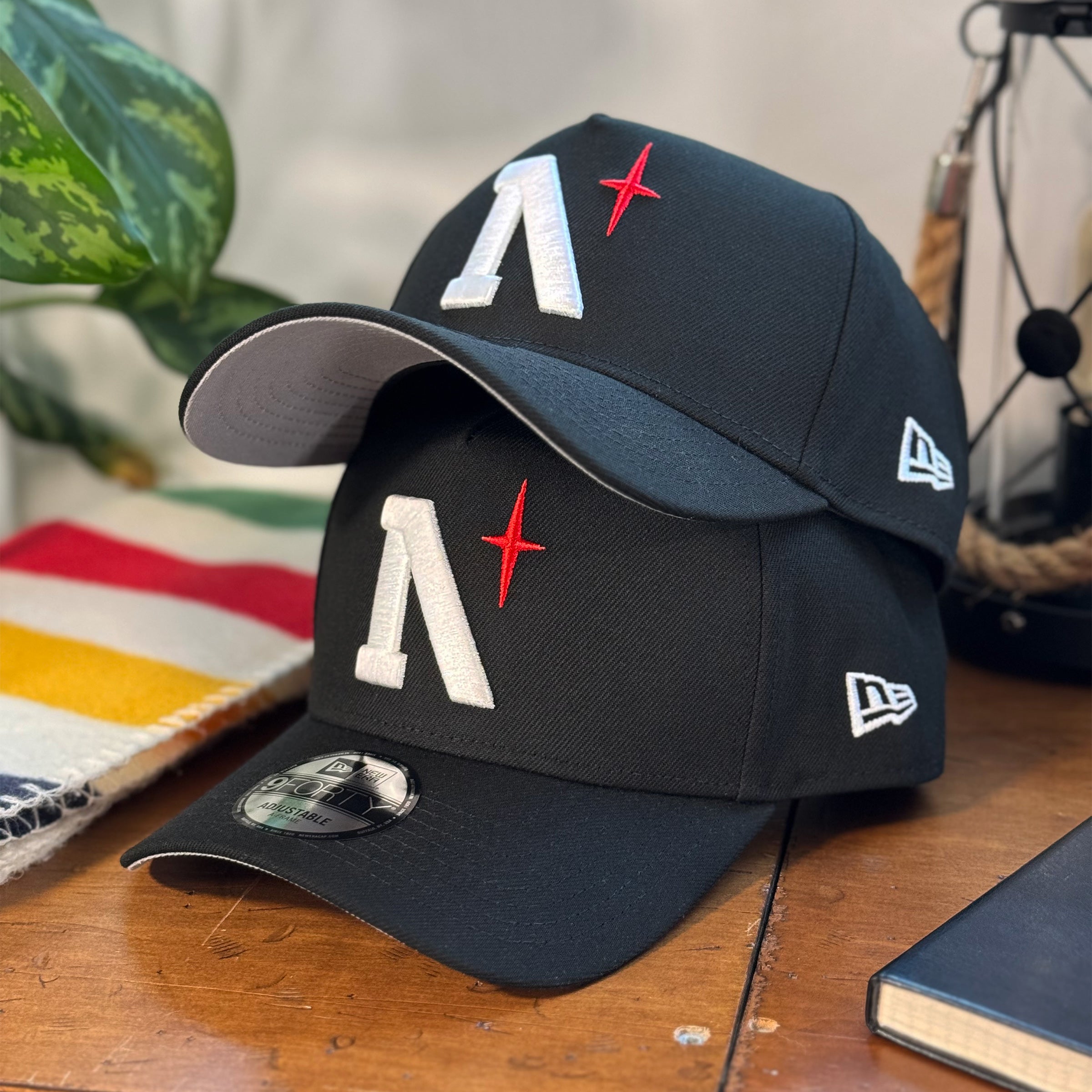 North Star - Heritage - Black New Era 9Forty A-Frame Snapback - Undervisor