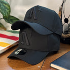 North Star - Heritage - Blackout New Era 9Forty A-Frame Snapback - Undervisor