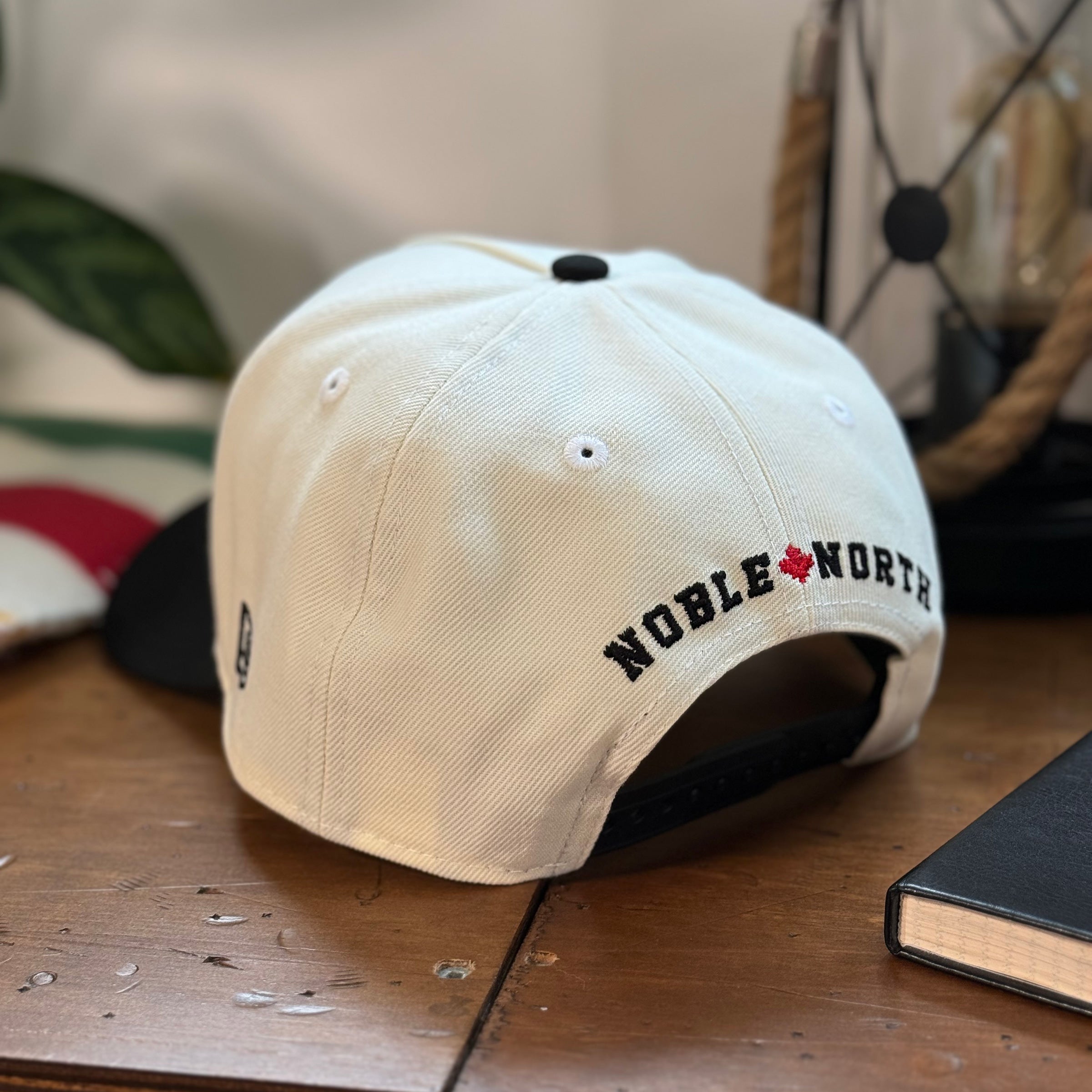 North Star - Heritage - Chrome & Black New Era 9Forty A-Frame Snapback  Back