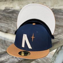 Load image into Gallery viewer, North Star - Lakeside Blue &amp; Light Bronze New Era 59Fifty - Undervisor
