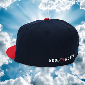 North Star - Navy & Red New Era 59Fifty - Back