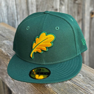 Oak Leaf - Dark Green New Era 59Fifty - Front