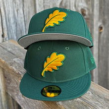 Load image into Gallery viewer, Oak Leaf - Dark Green New Era 59Fifty - Undervisor
