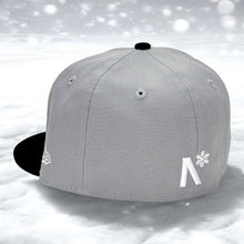 Load image into Gallery viewer, Polar Bear - Grey &amp; Black New Era 59Fifty - Back
