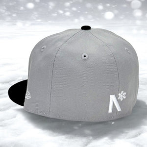 Polar Bear - Grey & Black New Era 59Fifty - Back