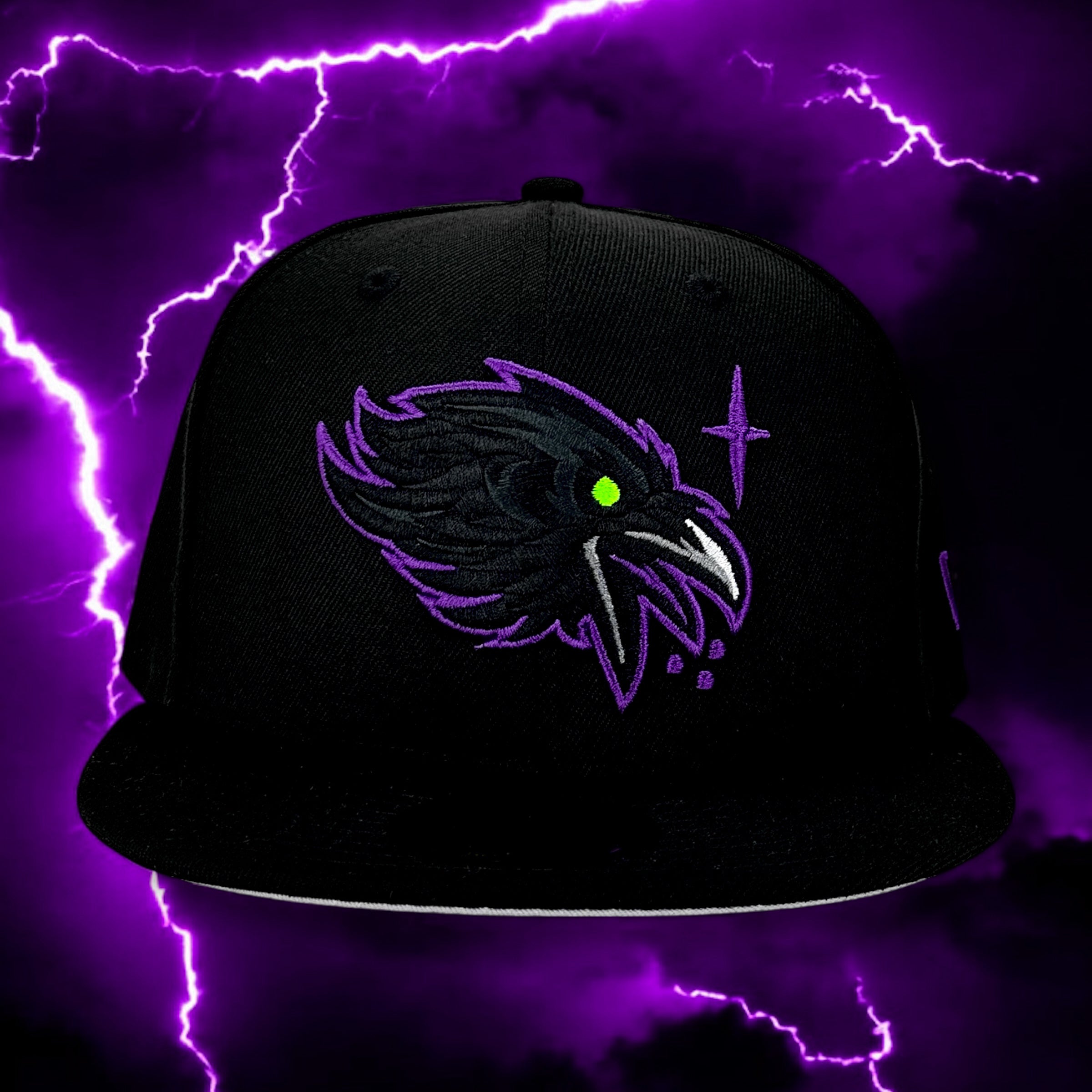 Raven III - Black New Era 59Fifty - Front