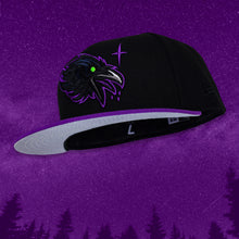 Load image into Gallery viewer, Raven - Black &amp; Purple New Era 59Fifty - Undervisor
