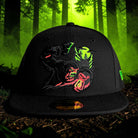 Sasquatch - Blackout Neon New Era 59Fifty - Front