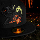 Sasquatch - Blackout New Era 59Fifty - Close Up