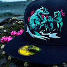 Sea Creature - Oceanside Blue New Era 59Fifty - Close Up