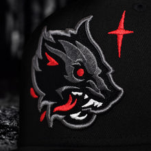 Load image into Gallery viewer, Wolf - Black New Era 59Fifty - Close Up
