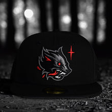 Load image into Gallery viewer, Wolf - Black New Era 59Fifty - Front
