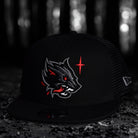 Wolf - Black New Era 9Fifty Mesh Snapback - Front