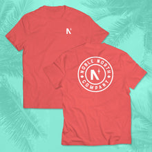 Load image into Gallery viewer, Noble North - Coral Tee - Front &amp; Back
