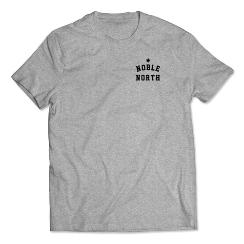 Noble North Heritage Chest Grey Heather Tee - Front