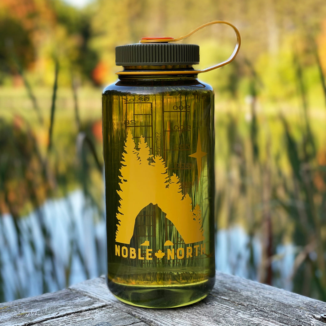 The Pines - Nalgene Bottle - 32oz Wide Mouth - Front