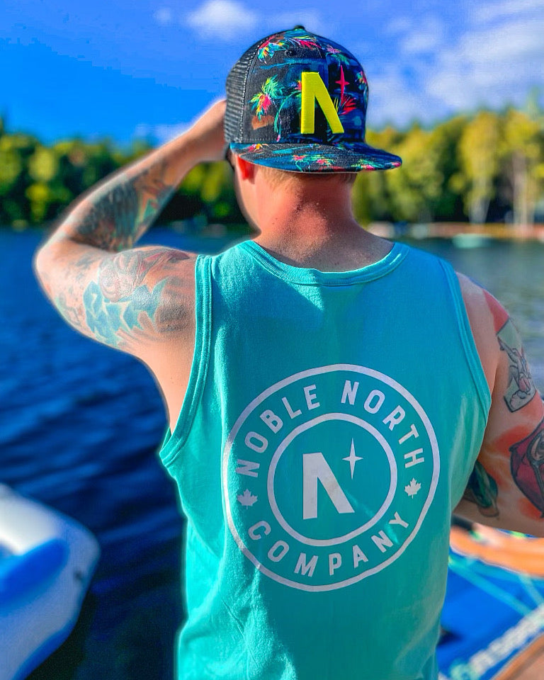 Noble North - Mint Tank (Unisex) - Lake Photo