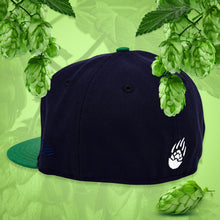 Load image into Gallery viewer, Bear Hops - Navy &amp; Green New Era 59Fifty - Back
