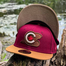Load image into Gallery viewer, Canadian Beaver - Cardinal &amp; Brown New Era 59Fifty - Undervisor
