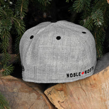 Load image into Gallery viewer, Noble North - Classic Patch - Grey Heather &amp; Black New Era 59Fifty
