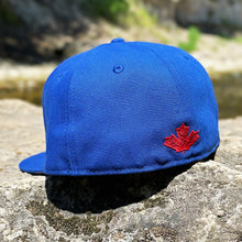 Load image into Gallery viewer, Beaverjax Double Axes - Royal New Era 59Fifty - Back
