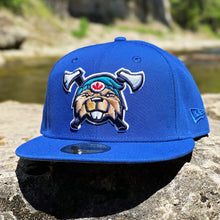 Load image into Gallery viewer, Beaverjax Double Axes - Royal New Era 59Fifty - Front

