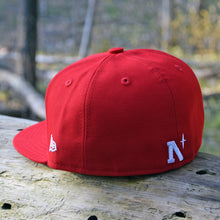 Load image into Gallery viewer, Noble North - Red New Era 59Fifty Hat - Back
