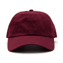 Load image into Gallery viewer, North Star - Burgundy Dad Hat - Front
