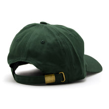 Load image into Gallery viewer, North Star - Forest Green Dad Hat - Back Side View
