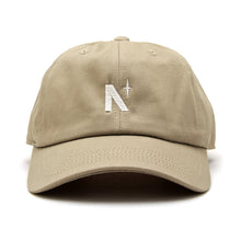 Load image into Gallery viewer, North Star - Khaki Dad Hat - Front
