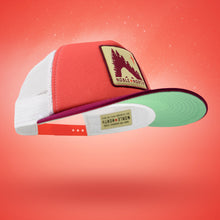 Load image into Gallery viewer, Noble North - The Pines - Coral Trucker Hat - Undervisor
