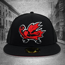 Load image into Gallery viewer, Fighting Maples - Black New Era 59Fifty - Front
