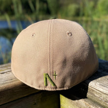 Load image into Gallery viewer, Lake Paddles - Camel &amp; Olive New Era 59Fifty - Back

