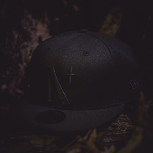North Star - Blackout New Era 9Fifty Snapback - Front