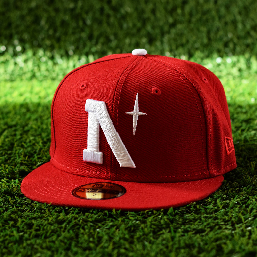 North Star - Heritage - Red New Era 59Fifty - Front