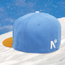 Load image into Gallery viewer, Sled Dogs - Sky Blue &amp; Tan New Era 59Fifty - Back
